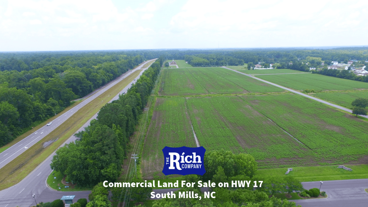 Commercial Land For Sale on HWY 17 | South Mills, NC 